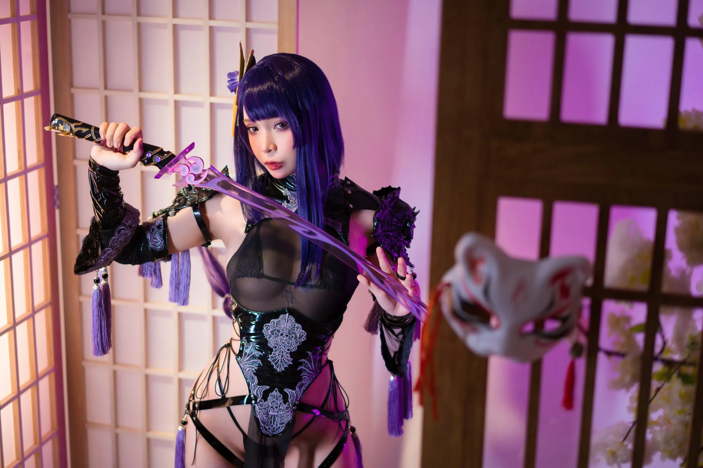 Umeko J – NO.021 Raiden Shogun [126P]插图1